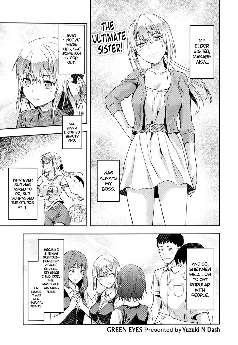 Hentai Manga Comic-Green Eyes-Read-1